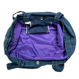 (other) MADE IN USA BIRDWELL LINED NYLON TOTE BAG