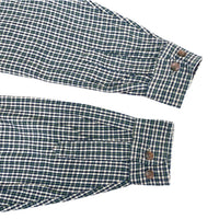 (VINTAGE) 1990'S～ MADE IN HONG KONG ARIZONA PLAID PATTERN HOODED FLANNEL SHIRT