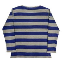 (VINTAGE) MADE IN FRANCE SAINT JAMES OUESSANT THICK STRIPED BASQUE SHIRT