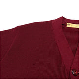 (boro) 1950'S～ B & M Knitwear LONG LENGTH LETTERMAN KNIT CARDIGAN