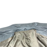 (designers) 1998 FINESSE GOOD ENOUGH UK STYLE SINGLE BREASTED LEATHER BIKER JACKET