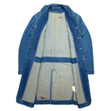(designers) 2000 MADE IN TUNISIA Levi's RED CHANGE BUTTON STYLE STRETCH DENIM SHOP COAT