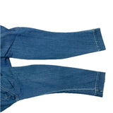 (designers) 2000 MADE IN TUNISIA Levi's RED CHANGE BUTTON STYLE STRETCH DENIM SHOP COAT