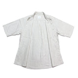 (designers) 2000'S～ GOOD ENOUGH STRIPED PATTERN 3 POINT BUTTON DOWN SHORT SLEEVE SHIRT