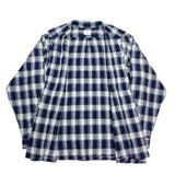 (designers) 1990'S～ MADE IN JAPAN dezert from COMME des GARCONS PLAID PATTERN SEERSUCKER LOOP COLLAR BOX SHIRT