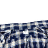 (designers) 1990'S～ MADE IN JAPAN dezert from COMME des GARCONS PLAID PATTERN SEERSUCKER LOOP COLLAR BOX SHIRT