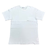 (designers) 2016 MADE IN TURKEY COMME des GARCONS SHIRT FRONT PANELED T-SHIRT WITH DEFORMED POCKET