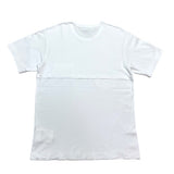 (designers) 2016 MADE IN TURKEY COMME des GARCONS SHIRT FRONT PANELED T-SHIRT WITH DEFORMED POCKET