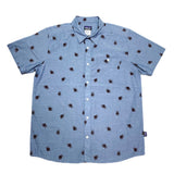 (vintage) 2015 PATAGONIA TOTAL PATTERN PRINT SHORT SLEEVE SHIRT SP15