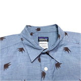 (vintage) 2015 PATAGONIA TOTAL PATTERN PRINT SHORT SLEEVE SHIRT SP15
