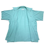 (vintage) 1950'S～ MADE IN USA ARROW STITCHED RAYON LOOP COLLAR SHORT SLEEVE BOX SHIRT