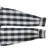 (VINTAGE) 1980'S～ MADE IN USA DAKOTA by FIVE BROTHER BLOCK CHECKERED HEAVY FLANNEL WESTERN SHIRT