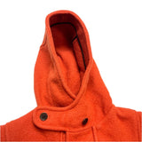 (vintage) GLOVERALL DUFFLE COAT TYPE HOODED WOOL VEST