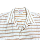 (vintage) 1960'S～ KAUFMANN'S STRIPED LOOP COLLAR SHORT SLEEVE BOX SHIRT
