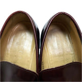 (other) 1990'S～ MADE IN ITALY OLD GUCCI SQUARE TOE LEATHER LOAFERS