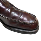 (other) 1990'S～ MADE IN ITALY OLD GUCCI SQUARE TOE LEATHER LOAFERS