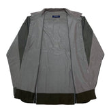 (DESIGNERS) 2016 MADE IN JAPAN John UNDERCOVER 3 COLOR PANELED PATCHWORK SHIRT WITH GUSSET