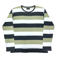 (DESIGNERS) 1990'S～ MADE IN JAPAN agnes b. homme THICK STRIPED SHIRT