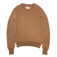 (DESIGNERS) 2018 MADE IN ROMANIA MAISON MARGIELA 14 KNIT WITH LEATHER ELBOW PATCH