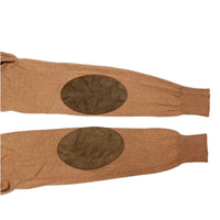 (DESIGNERS) 2018 MADE IN ROMANIA MAISON MARGIELA 14 KNIT WITH LEATHER ELBOW PATCH
