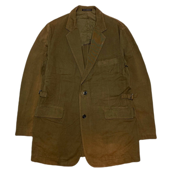 (DESIGNERS) 2000'S～ MADE IN JAPAN Y's for MEN GARMENT DYED 2 BUTTON BLAZER JACKET