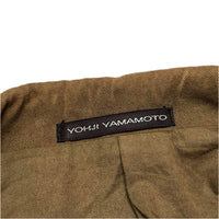 (DESIGNERS) 2000'S～ MADE IN JAPAN Y's for MEN GARMENT DYED 2 BUTTON BLAZER JACKET