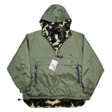 (vintage) DEAD STOCK NEW 2000'S～ VISION STREET WEAR FLEECE LINED ANORAK PARKA