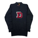 (boro) 1940'S～ Wil Wite HIGH GAUGE LETTERMAN SWEATER