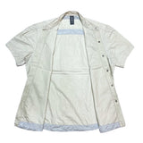 (designers) MADE IN ITALY Corpo Nove STAND UP COLLAR SHORT SLEEVE SHIRT