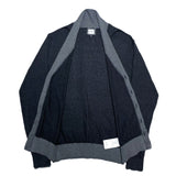 (designers) 2000'S～ ARMANI COLLEZIONI LAYERED STYLE DESIGN SILK KNIT CARDIGAN