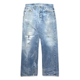 (vintage) 1970'S～ Levi's 501 66 SINGLE STITCH DISTRESSED DENIM PANTS