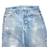 (vintage) 1970'S～ Levi's 501 66 SINGLE STITCH DISTRESSED DENIM PANTS