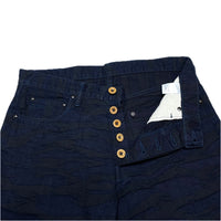 (DESIGNERS) MADE IN JAPAN ink TIGER STRIPED CAMOUFLAGE PATTERN 5 POCKET PANTS