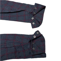 (DESIGNERS) 2017 UNDER COVER LATTICE PATTERN LINEN 100% 3 BUTTON BLAZER JACKET