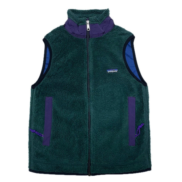 (VINTAGE) 1996 MADE IN USA PATAGONIA RETRO X FLEECE VEST F96