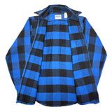 (VINTAGE) 1980'S～ MADE IN USA FIVE BROTHER BLOCK CHECKERED HEAVY FLANNEL SHIRT