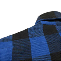 (VINTAGE) 1980'S～ MADE IN USA FIVE BROTHER BLOCK CHECKERED HEAVY FLANNEL SHIRT