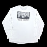 (VINTAGE) 1990'S～ MOVIE DIRTY HARRY PARODY PHOTO PRINT LONG SLEEVE T-SHIRT WITH SLEEVE PRINT