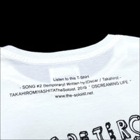 (DESIGNERS) 2019 MADE IN JAPAN TAKAHIROMIYASHITAtheSOLOIST LONG SLEEVE T-SHIRT WITH SLEEVE PRINT