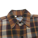 (vintage) 1980'S～ MADE IN USA FIVE BROTHER PLAID PATTERN HEAVY FLANNEL SHIRT
