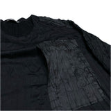 (DESIGNERS) 2016 MADE IN JAPAN ISSEY MIYAKE MEN BLACK TAG SHOULDER PANELED DESIGN DRAWING PROCESS PULLOVER SHIRT