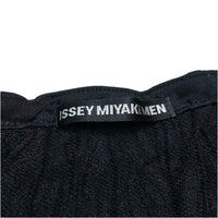 (DESIGNERS) 2016 MADE IN JAPAN ISSEY MIYAKE MEN BLACK TAG SHOULDER PANELED DESIGN DRAWING PROCESS PULLOVER SHIRT
