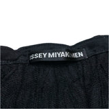 (DESIGNERS) 2016 MADE IN JAPAN ISSEY MIYAKE MEN BLACK TAG SHOULDER PANELED DESIGN DRAWING PROCESS PULLOVER SHIRT