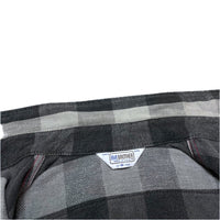 (VINTAGE) 1980'S～ MADE IN USA FIVE BROTHER BLOCK CHECKERED HEAVY FLANNEL SHIRT