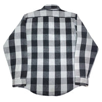 (VINTAGE) 1980'S～ MADE IN USA FIVE BROTHER BLOCK CHECKERED HEAVY FLANNEL SHIRT