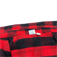 (VINTAGE) 1990'S～ MADE IN USA PRENTISS BLOCK CHECKERED HEAVY FLANNEL SHIRT