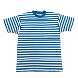 (t-shirt) DEAD STOCK NEW 1990'S～ MADE IN USA MERVYN'S、CHEETAH STRIPED POCKET T-SHIRT 2PCS SET