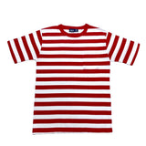 (t-shirt) DEAD STOCK NEW 1990'S～ MADE IN USA MERVYN'S、CHEETAH STRIPED POCKET T-SHIRT 2PCS SET