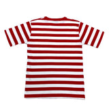 (t-shirt) DEAD STOCK NEW 1990'S～ MADE IN USA MERVYN'S、CHEETAH STRIPED POCKET T-SHIRT 2PCS SET