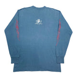 (vintage) 1990'S～ MADE IN USA UNKNOWN RED DEVIL LONG SLEEVE T-SHIRT WITH SLEEVE PRINT